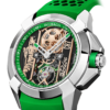 JACOB & CO - CR7  STAINLESS STEEL - GREEN