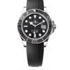 ROLEX YACHT MASTER OYSTER FLEX (BLACK SILVER)