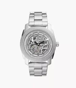 FOSSIL MACHINE AUTOMATIC SILVER STAINLESS STEEL