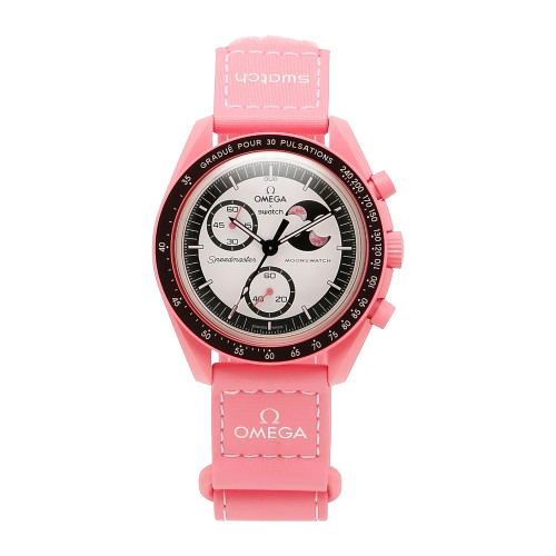 SWATCH X OMEGA BIOCERAMIC MOONSWATCH MISSION TO THE PINK MOON