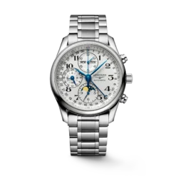 LONGINES MASTER COLLECTION CHRONO MOONPHASE - STAINLESSSTEEL
